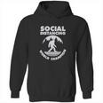 Social Distancing Introvert Bigfoot Funny Hoodie