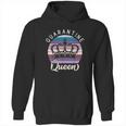 Social Distancing Quarantin Queen Hoodie