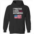 Socialism Funny Social Distancing Socialist Hoodie