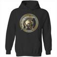 Spartan Helmet Gold Gladiator Sparta Greek Gym Workout Hoodie