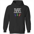 My Spirit Animal Is A Gummy Bear Fun Colorful CandyShirt Fbb Black Hoodie