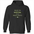 St Patricks Day Shamrock Made In Mauritania With Irish Parts Country Love Proud Nationality Hoodie