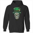 Sugar Skull Saint Patricks Day Of Dead Hoodie