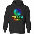 Trainspotter Design Trainspotting With Photo Camera Funny Gift Graphic Design Printed Casual Daily Basic Hoodie