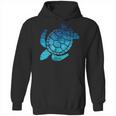 Turtle Lovers Blue Aqua Colors BeachCutes Hoodie