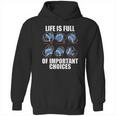 Types Of Baseball Pitches Life Choices Pitcher Player Gift Hoodie