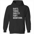 Ugp Campus Apparel Barts Yorkie Sholtzy Fisky Boomtown Funny Hockey Hoodie