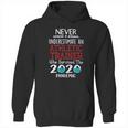 Never Underestimate Who Survived The Pandemic Athletic Trainer Hoodie