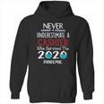 Never Underestimate Who Survived The Pandemic Cashier Hoodie