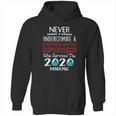 Never Underestimate Who Survived The Pandemic Customer Service Supervisor Hoodie