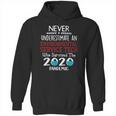 Never Underestimate Who Survived The Pandemic Environmental Service Tech Hoodie