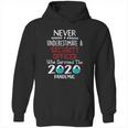 Never Underestimate Who Survived The Pandemic Security Officer Hoodie