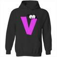 V Name Charater Dracula Halloween Quote Hoodie