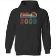 Vintage 2000 22 Vintage Gifts Birthday 22 Years Old Hoodie