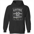 Vintage 40Th Birthday Top For Him 1981 Hoodie