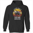 Vintage Live Ugly Fake Your Death Funny Opossum Hoodie