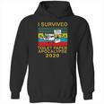 Vintage Version I Survived Toilet Paper Apocalypse 2020 Funny Hoodie