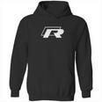 White Logo R Hoodie