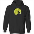 Wild Goat Lover Yellow Moon Dark Forest Funny Gift Hoodie