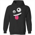 Wild Silly Crazy Eyes Zany Face Emojis Halloween Costume Hoodie