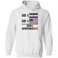 50 Percent El Salvadorian 50 Percent American Hoodie