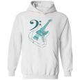 Bass With Clef Neon Bassists Bass Player Hoodie