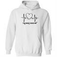 The Beat Goes On Heartbeat Hoodie