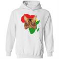 Black History Month African Map Somali Gift For Pet Lovers Proud Black Hoodie