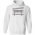 Caution Stay Back 6 Feet Social Distancing Hoodie