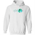 Earth Day Heartbeat Recycling Climate Change Activism Gift Hoodie