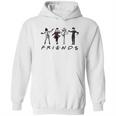 Friends Horror Tim Burton Edward Hoodie