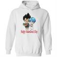 Happy Valentine Day Vegeta And Bulma Couple Hoodie