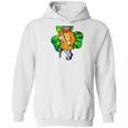 Irish Hippie Leprechaun Peace Shillelagh Guitar Beard Hoodie