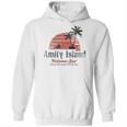 Jaws Amity Island Welcomes You Natural Hoodie