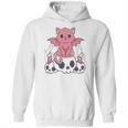 Kawaii Pastel Goth Cute Creepy Demon Cat And Skull Anime Art Hoodie