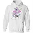 Kawaii Pastel Goth Witchy Cat And Skull Cute Creepy Hoodie