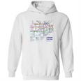 London Tourist Metro Underground Tube MapShirt British Hoodie