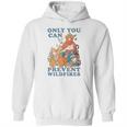 Luv Smokey Bear Only You Can Prevent Wild Fires Ringer Hoodie