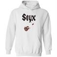 Men Styx Logo Custom Retro Royalblue Hoodie