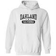 Oakland California White Hoodie