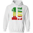 One Love Jamaica Rasta Reggae Music Caribbean Pride Hoodie