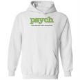 Psych Title Heather Ringer Hoodie