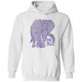 Purple Elephant Alzheimer Awareness Hoodie