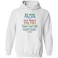 Be Who You Are Quote Dr Seuss Tshirt Hoodie