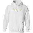 Reggae Music Heartbeat Rastafari Rasta Gift Hoodie