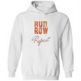 Run Row Repeat Workout With Orange Letters Hoodie