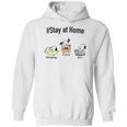 Snoopy Stay At Home Sleeping Food Wifi Hoodie