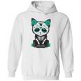 Sugar Skull Cat Day Of The Dead Cat Hoodie