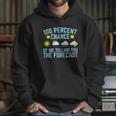 100 Percent Chance Of Telling You Forecast Hoodie Gifts for Her