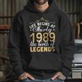 30Th Birthday Gift Vintage 1989 Classic Hoodie Gifts for Her